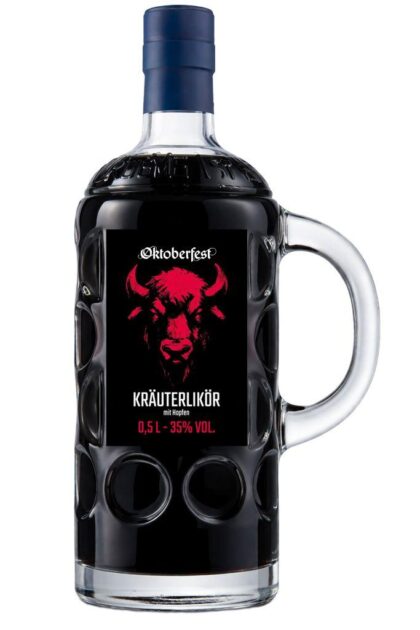 Krugmeister Oktoberfest Kräuterlikör 0,5 Liter black