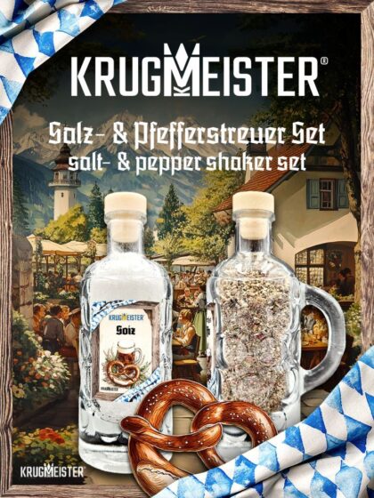 Krugmeister Salz und Pfeffer Set mit Box
