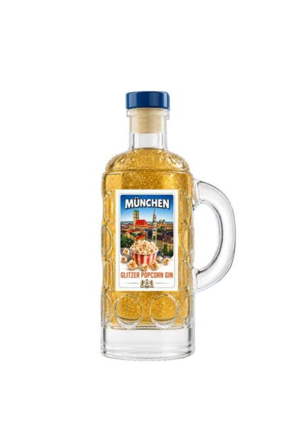 Krugmeister Glitzer Popcorn Gin 4cl München Edition